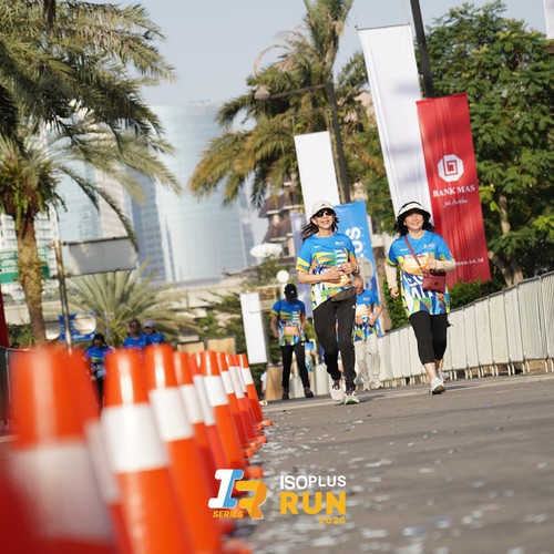 Race photo from ISOPLUS RUN 2026 - JAKARTA