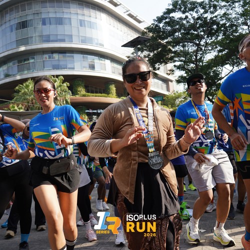 Race photo from ISOPLUS RUN 2026 - JAKARTA