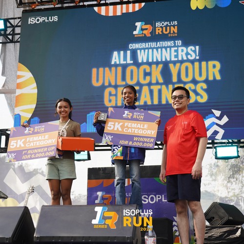 Race photo from ISOPLUS RUN 2026 - JAKARTA