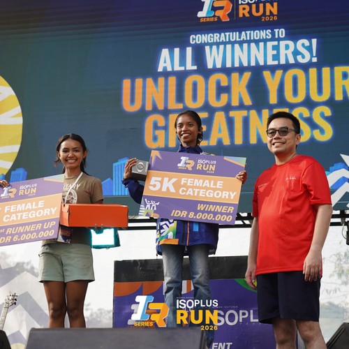 Race photo from ISOPLUS RUN 2026 - JAKARTA