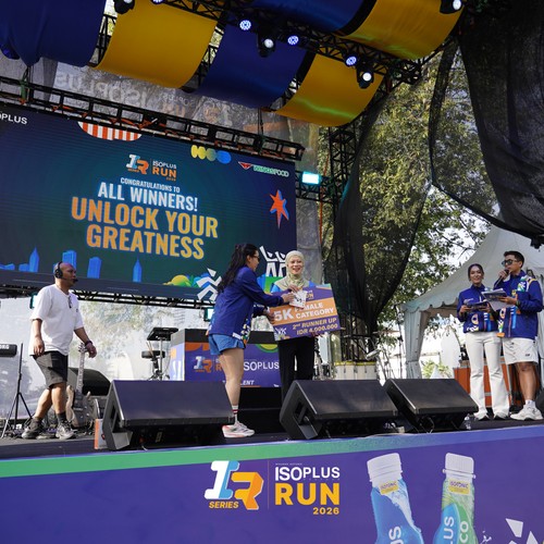 Race photo from ISOPLUS RUN 2026 - JAKARTA