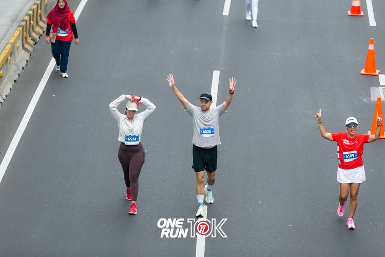 Race photo from ONE RUN 10K 2025
