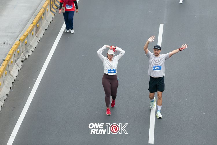 Race photo from ONE RUN 10K 2025