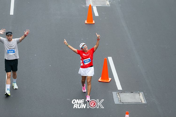 Race photo from ONE RUN 10K 2025