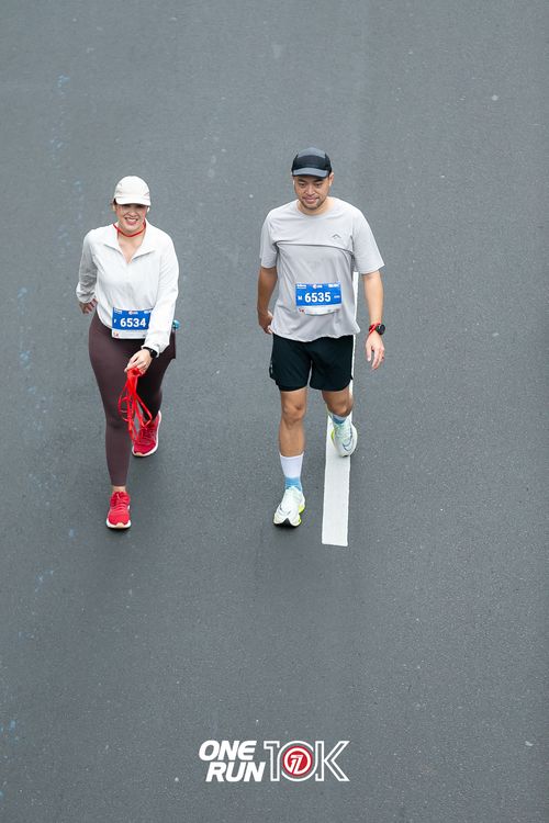 Race photo from ONE RUN 10K 2025