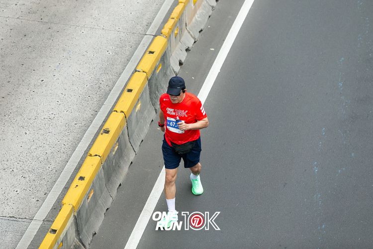 Race photo from ONE RUN 10K 2025