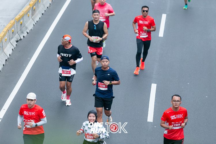 Race photo from ONE RUN 10K 2025