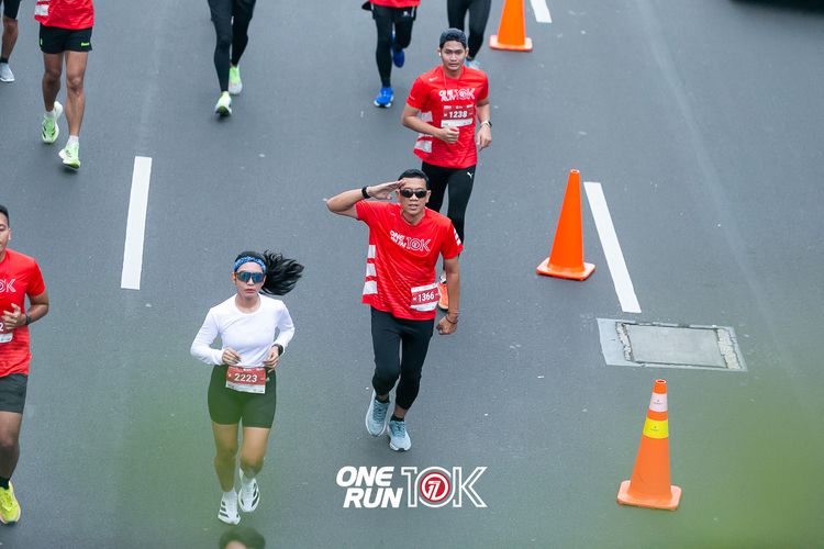 Race photo from ONE RUN 10K 2025