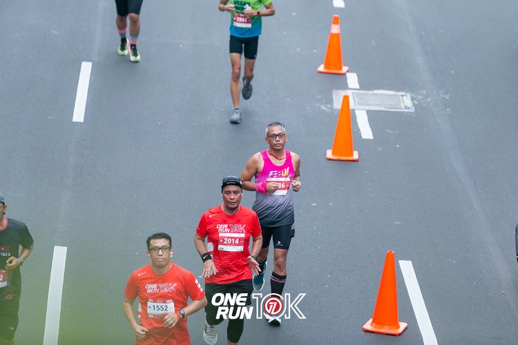 Race photo from ONE RUN 10K 2025