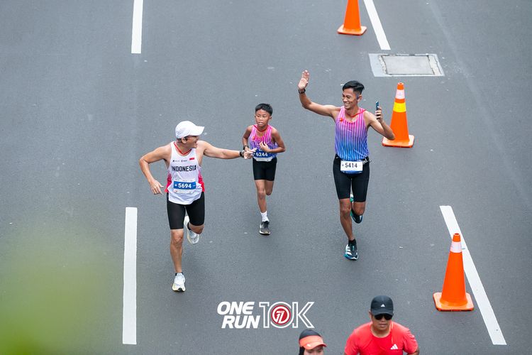 Race photo from ONE RUN 10K 2025