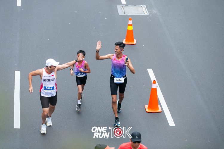 Race photo from ONE RUN 10K 2025