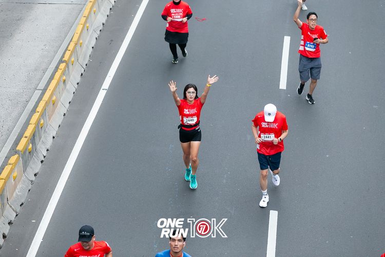 Race photo from ONE RUN 10K 2025