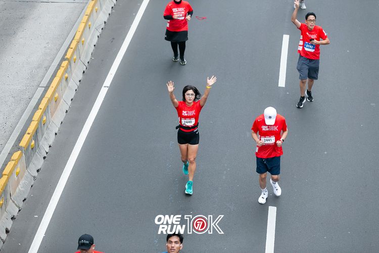 Race photo from ONE RUN 10K 2025