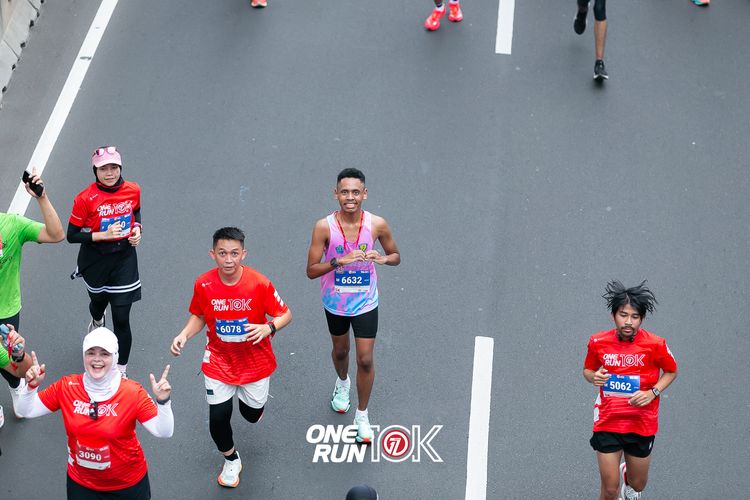 Race photo from ONE RUN 10K 2025