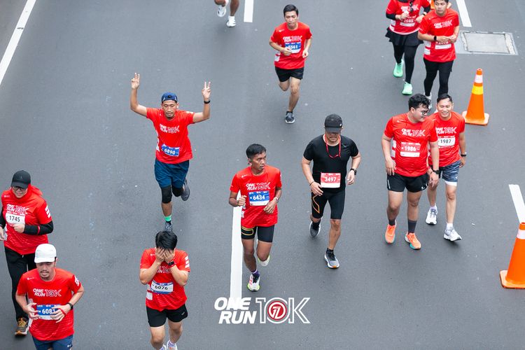 Race photo from ONE RUN 10K 2025