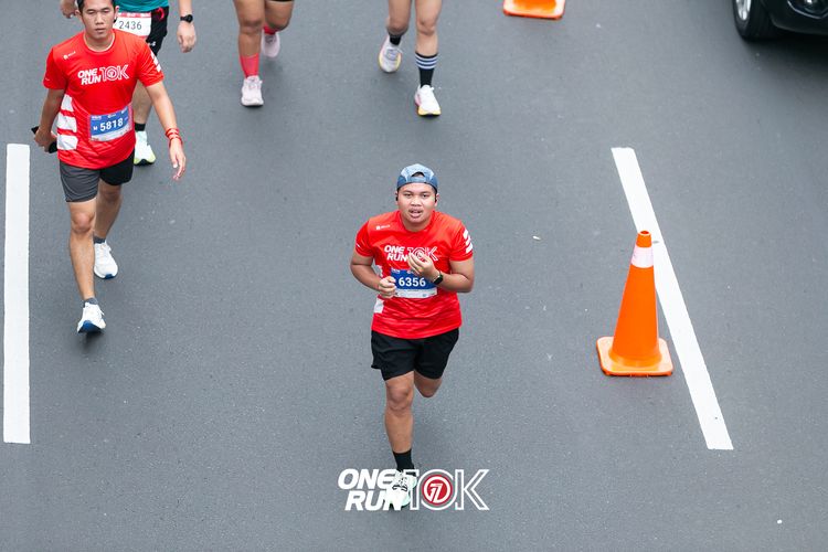 Race photo from ONE RUN 10K 2025