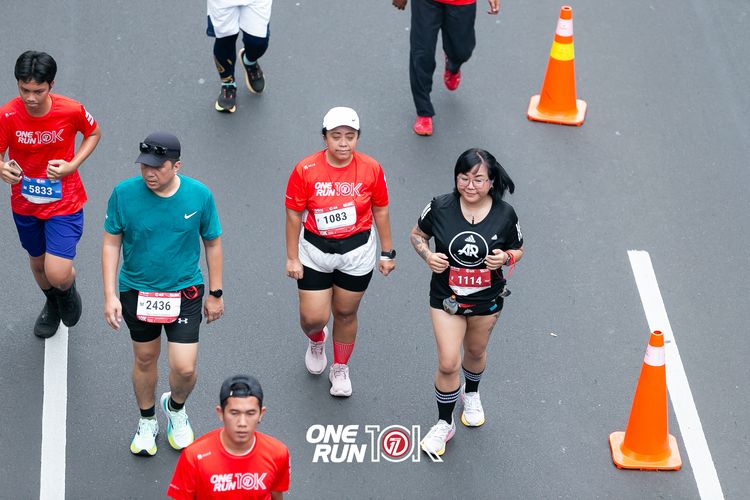 Race photo from ONE RUN 10K 2025