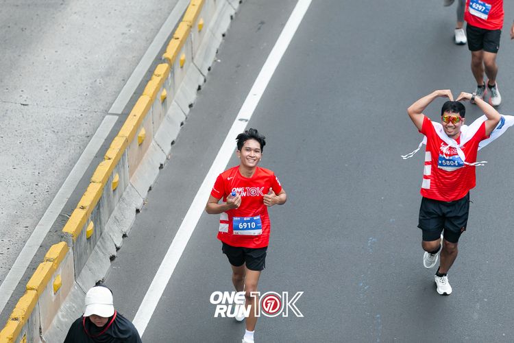 Race photo from ONE RUN 10K 2025