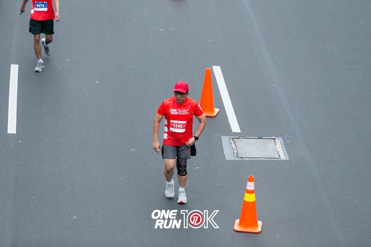 Race photo from ONE RUN 10K 2025