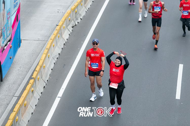 Race photo from ONE RUN 10K 2025