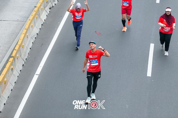 Race photo from ONE RUN 10K 2025