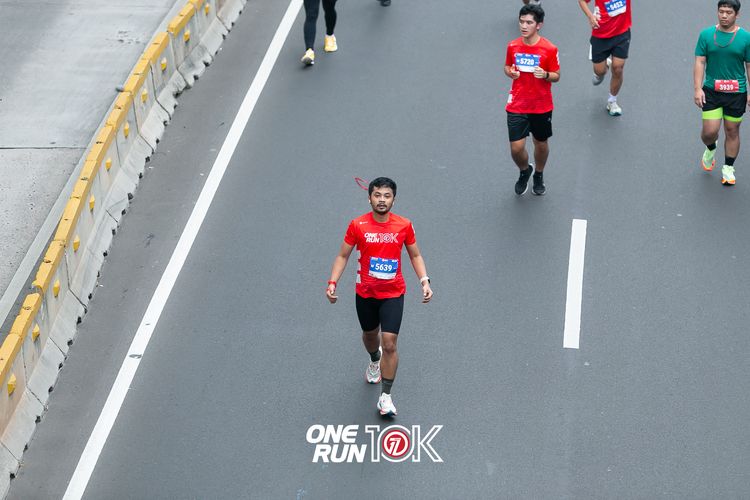 Race photo from ONE RUN 10K 2025