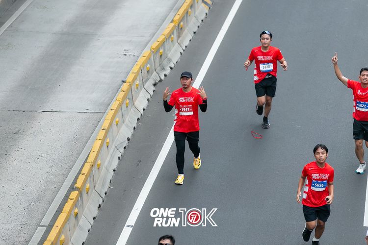 Race photo from ONE RUN 10K 2025
