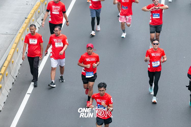 Race photo from ONE RUN 10K 2025