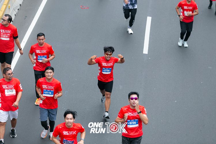 Race photo from ONE RUN 10K 2025