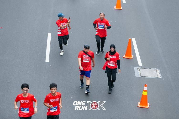 Race photo from ONE RUN 10K 2025