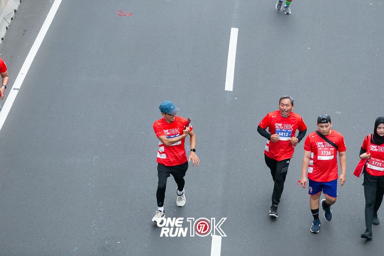 Race photo from ONE RUN 10K 2025