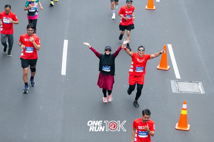 Race photo from ONE RUN 10K 2025