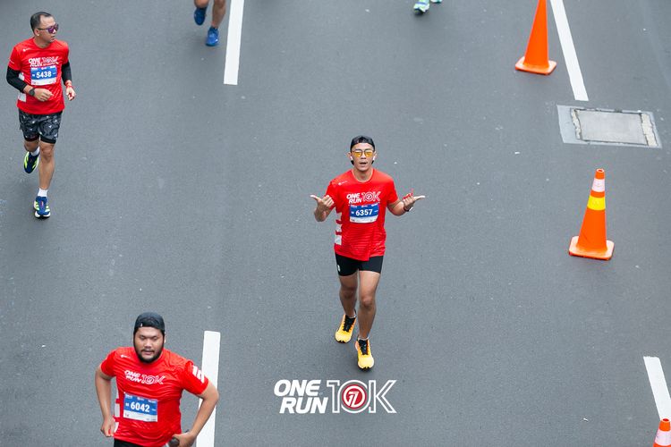 Race photo from ONE RUN 10K 2025