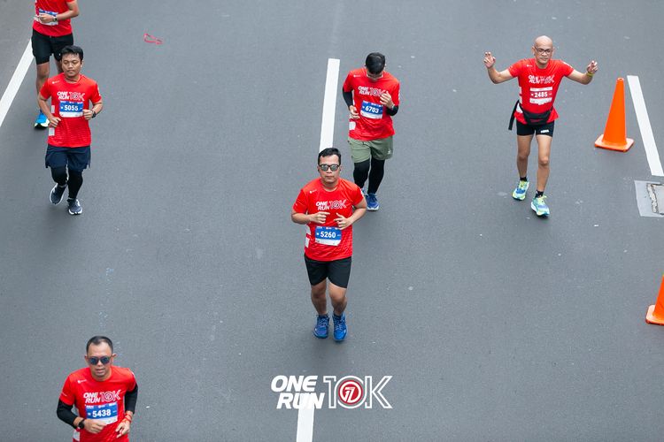 Race photo from ONE RUN 10K 2025