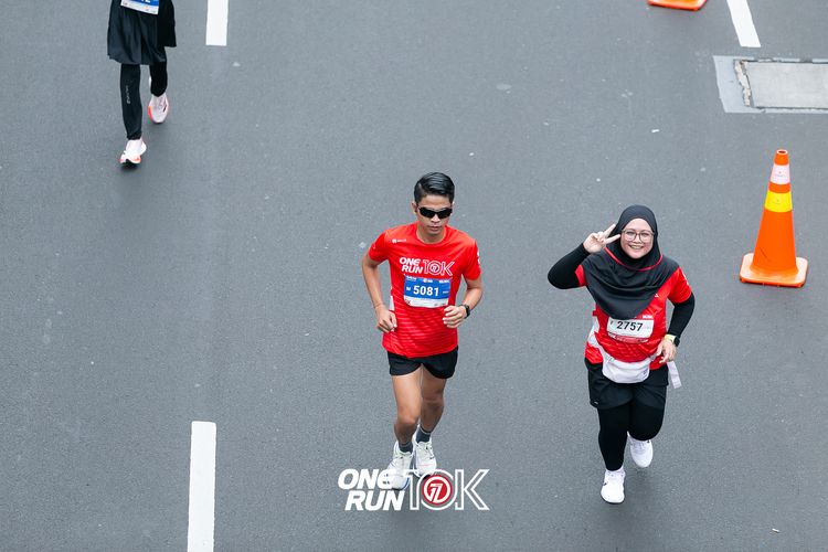 Race photo from ONE RUN 10K 2025