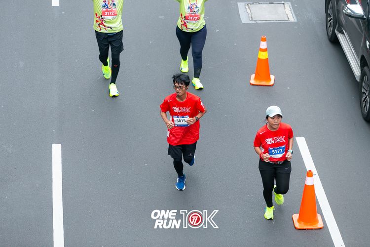 Race photo from ONE RUN 10K 2025