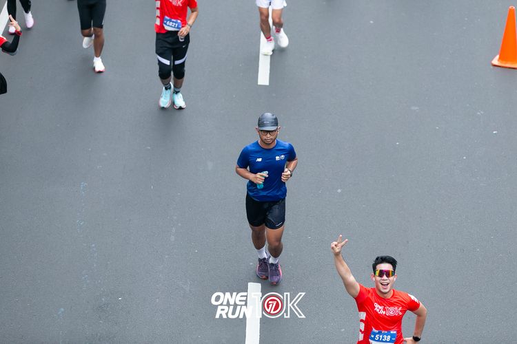 Race photo from ONE RUN 10K 2025
