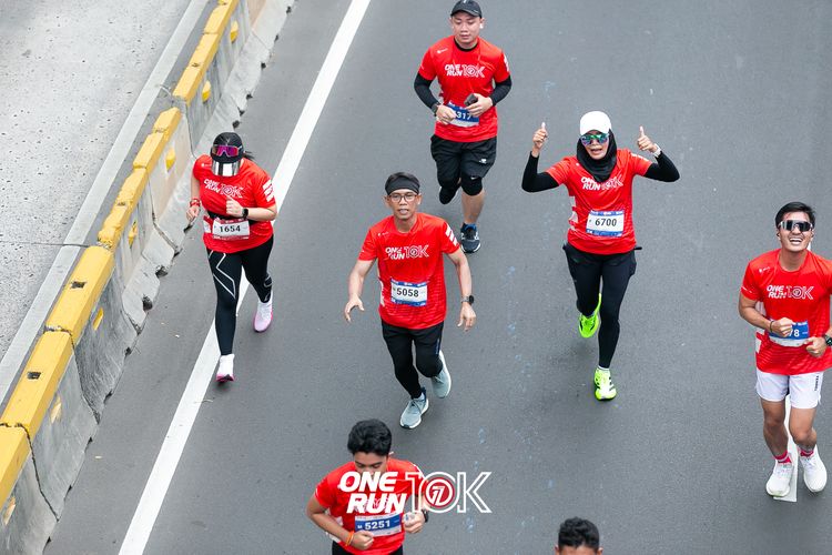 Race photo from ONE RUN 10K 2025
