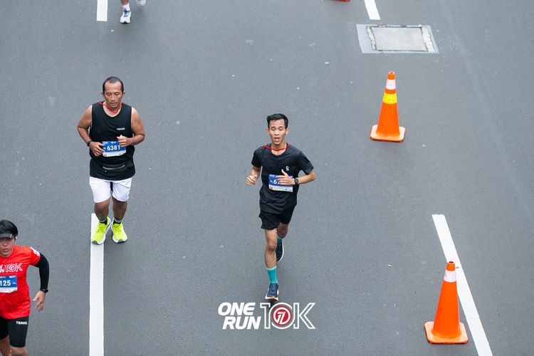 Race photo from ONE RUN 10K 2025