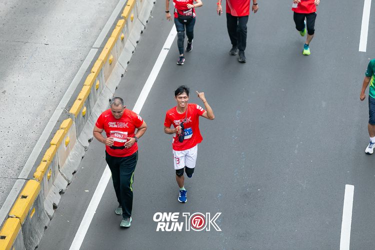 Race photo from ONE RUN 10K 2025