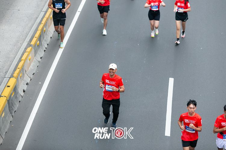 Race photo from ONE RUN 10K 2025