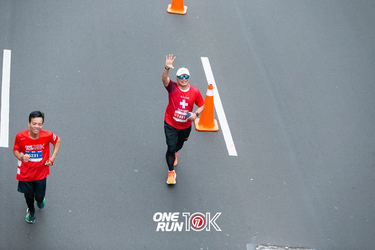 Race photo from ONE RUN 10K 2025