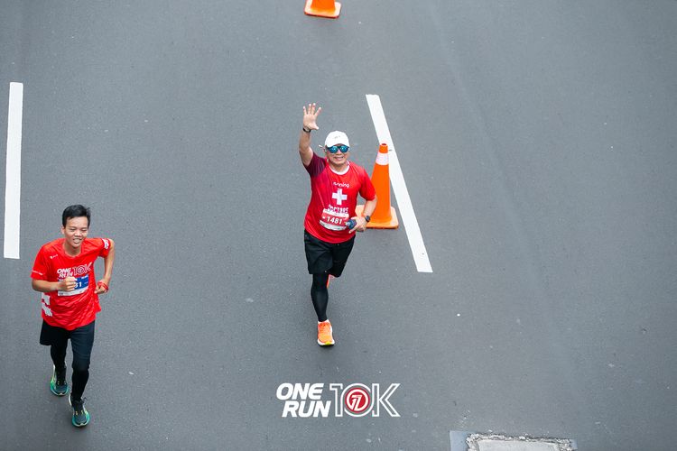 Race photo from ONE RUN 10K 2025