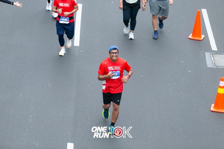 Race photo from ONE RUN 10K 2025