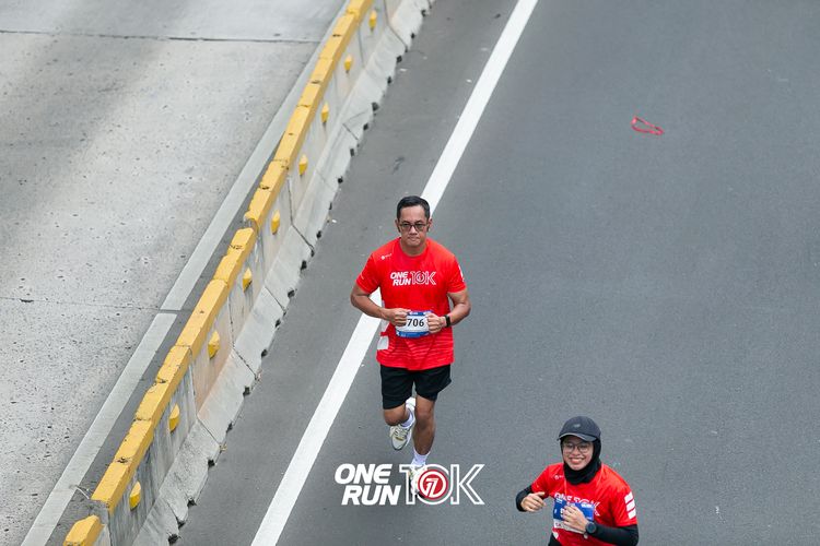 Race photo from ONE RUN 10K 2025