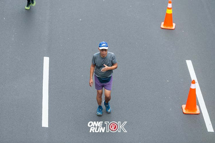Race photo from ONE RUN 10K 2025