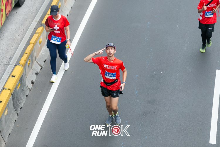 Race photo from ONE RUN 10K 2025