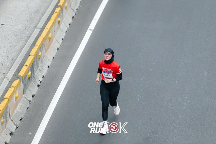 Race photo from ONE RUN 10K 2025