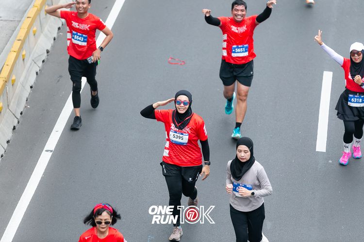 Race photo from ONE RUN 10K 2025