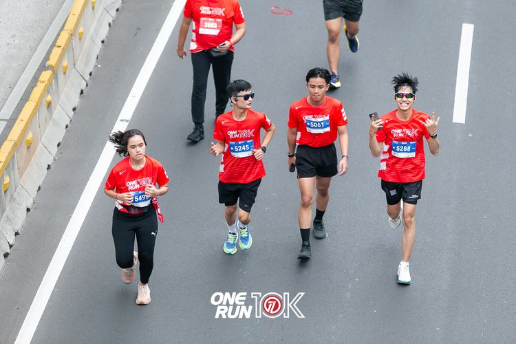 Race photo from ONE RUN 10K 2025